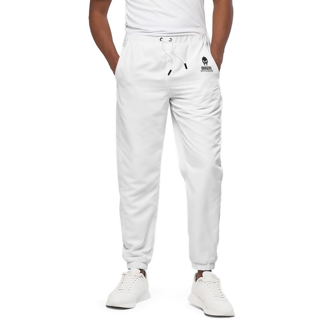 White Sweat Pants | 100% Cotton