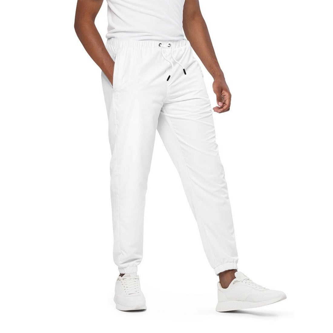 White Sweat Pants | 100% Cotton