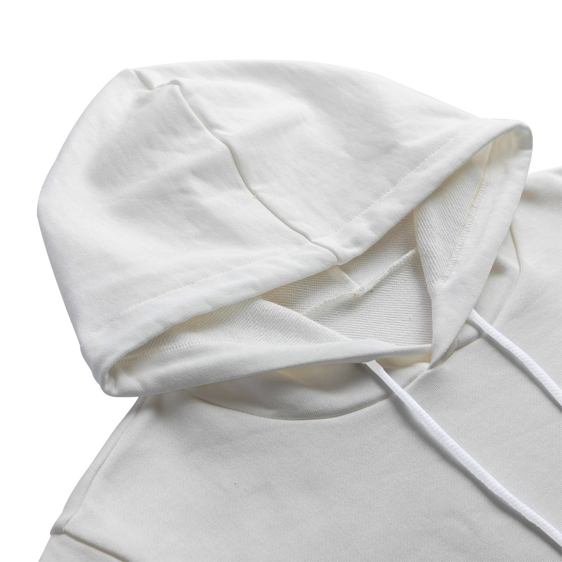 White Hooded Vest | 100% Cotton